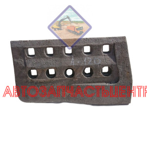 Нож боковой левый (10 отв) А-120.34.14.001-01